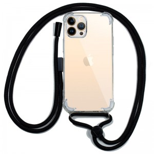 Carcaça COOL para iPhone 13 Pro Max Cordão Preto D