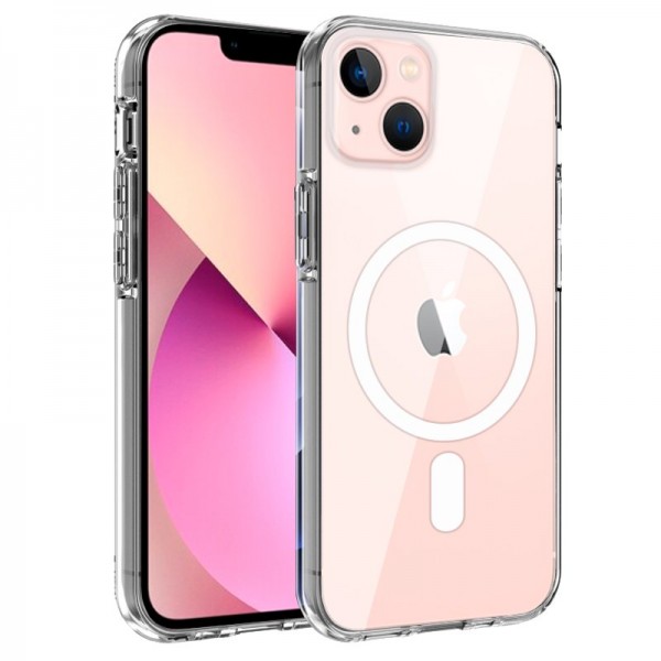 Carcaça COOL para iPhone 13 Transparente magnético D