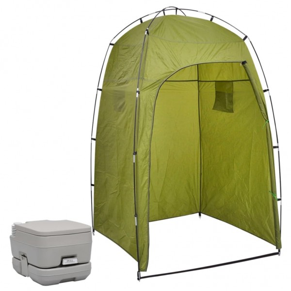 Toalha portátil para acampamento com tenda 10+10 L D