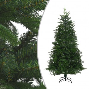 Árbol de Navidad artificial verde 180 cm PVC y PE D