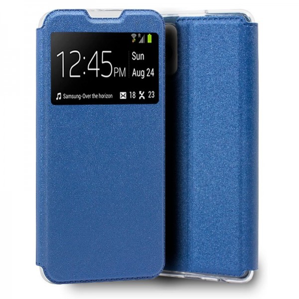 Funda COOL Flip Cover para iPhone 13 Pro Liso Azul D