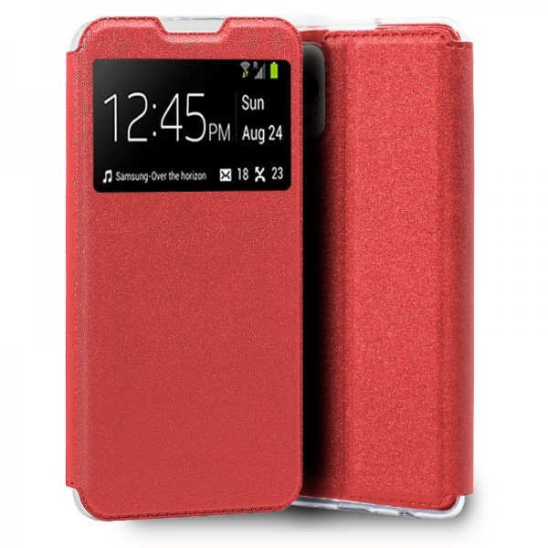 Funda COOL Flip Cover para iPhone 13 Pro Max Liso Rojo D