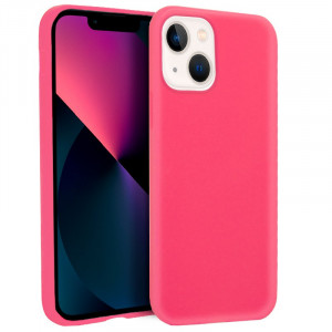 Fundação COOL Silicone para iPhone 13 mini (Rosa) D