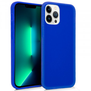 Fundação COOL Silicone para iPhone 13 Pro (Azul) D