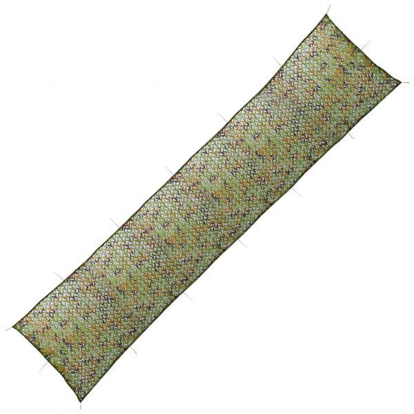 Rede camuflada com saco de armazenamento verde 1,5x6 m D