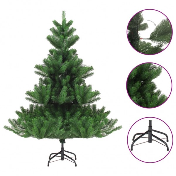 Árbol de Navidad artificial abeto Nordmann verde 210 cm D