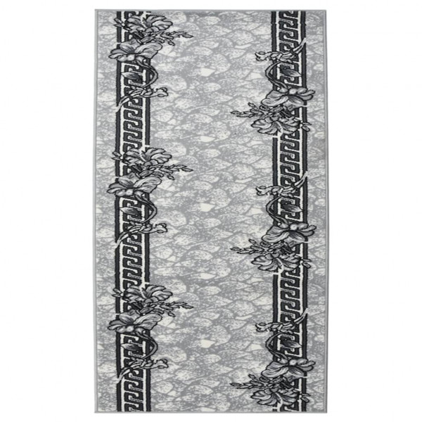 Alfombra de pasillo BCF gris 100x150 cm Alfombra de pasillo BCF gris 100x150 cm D