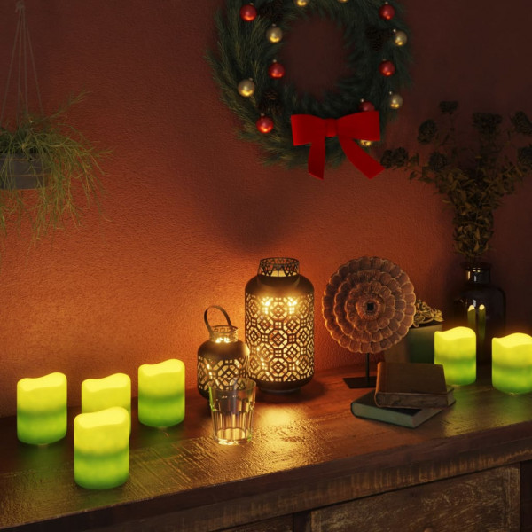 Velas eléctricas LED 12 uds blanco cálido Velas eléctricas LED 12 uds blanco cálido D