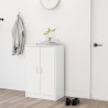 VXL Mueble zapatero de aglomerado blanco 60x35x92 cm — Bañoidea