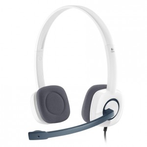 Auriculares Gaming con micrófono Logitech H150 blanco D