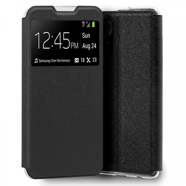 Funda COOL Flip Cover para Xiaomi Poco M4 Pro 5G / Redmi Note 11S 5G Liso Negro D