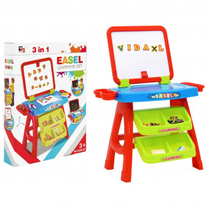 Caballete y mesa de aprendizaje para niños 3-1 set de juego D