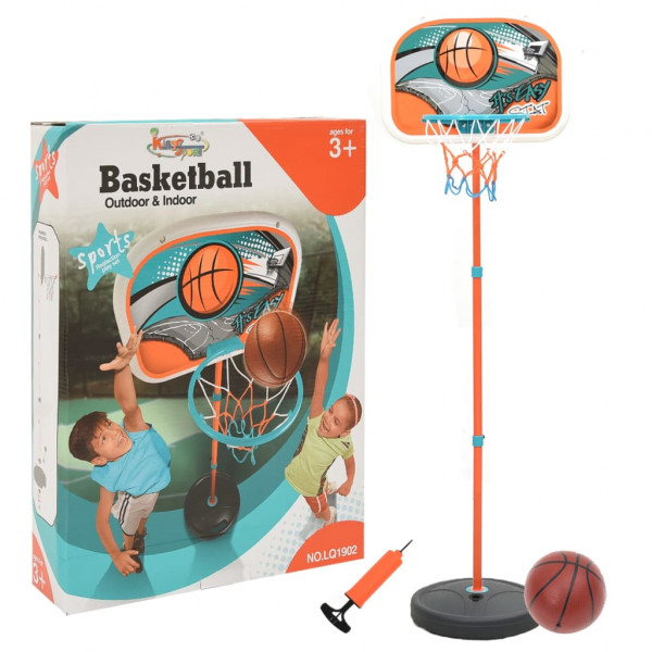 Jogo de basquetebol portátil ajustável 133-160 cm D