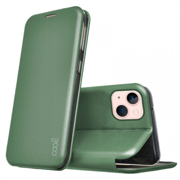 Funda COOL Flip Cover para iPhone 13 Elegance Verde D