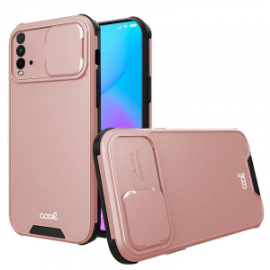 Carcaça COOL para Xiaomi Redmi 9T Câmera dura Rose Gold D