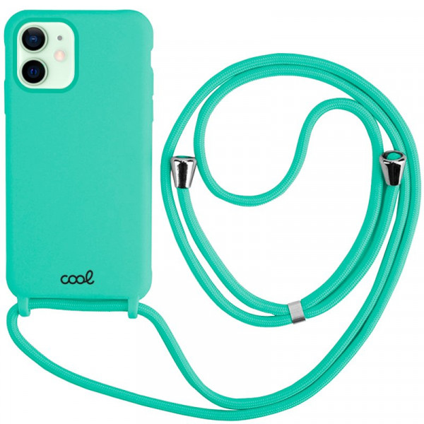 Carcaça COOL para iPhone 12 / 12 Pro Cord Liso Mint D