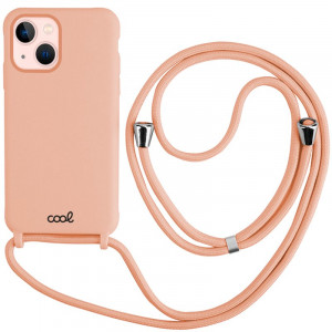 Carcaça COOL para iPhone 13 Cord rosa D