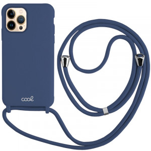 Carcaça COOL para iPhone 13 Pro Max Cordon Liso Marino D