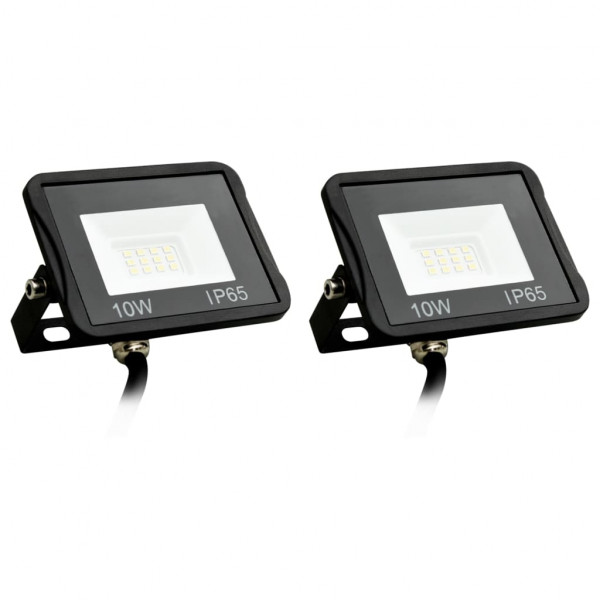 Luzes LED 10 W 2 unidades brancas frias D