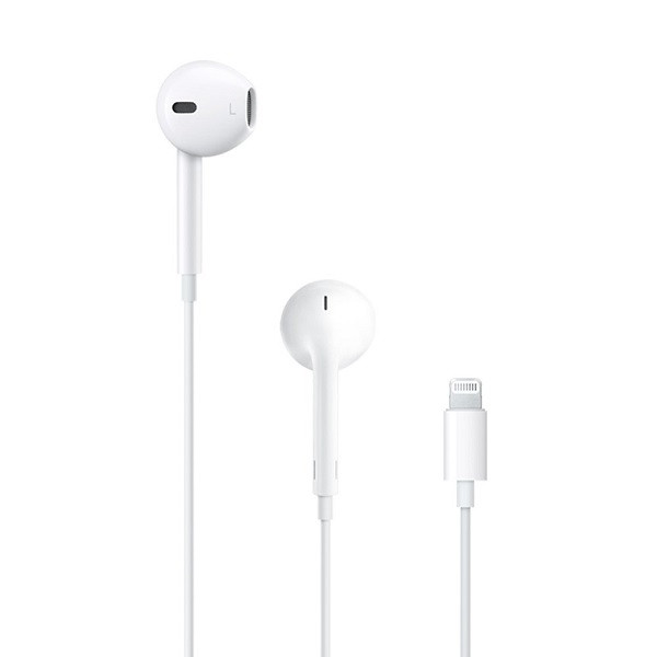 Aparelhos auditivos Apple EarPods Lightning Connector branco D