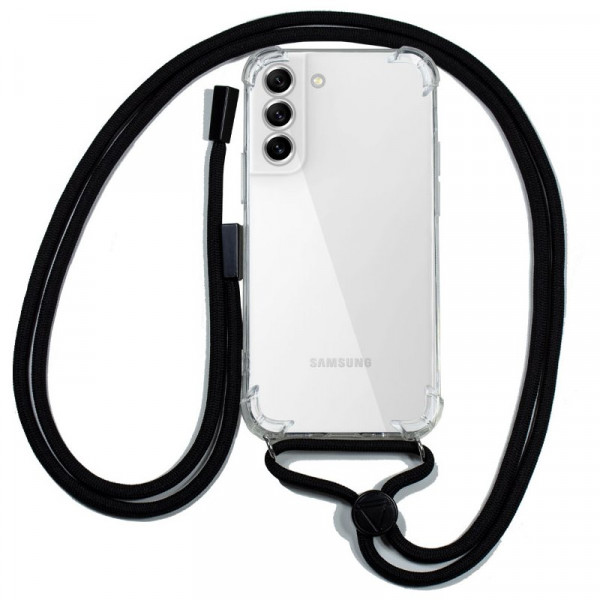Carcasa COOL para Samsung G990B Galaxy S21 FE Cordón Negro D