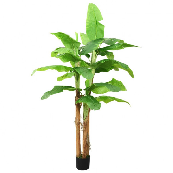 Árbol bananero artificial con macetero 300 cm verde D