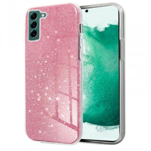 Carcaça COOL para Samsung S906 Galaxy S22 Plus Glitter Rosa D