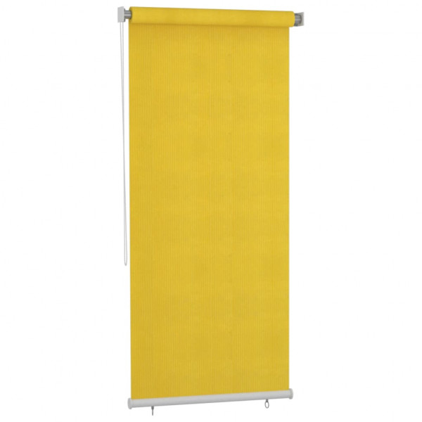 Persiana enrollable de exterior 100x230 cm amarillo D