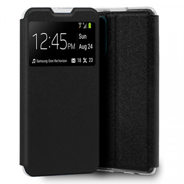 Funda COOL Flip Cover para Oppo A94 5G / Reno 5Z Liso Negro D