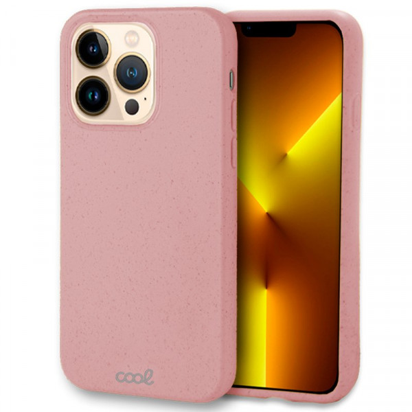 Carcasa COOL para iPhone 13 Pro Max Eco Biodegradable Rosa D