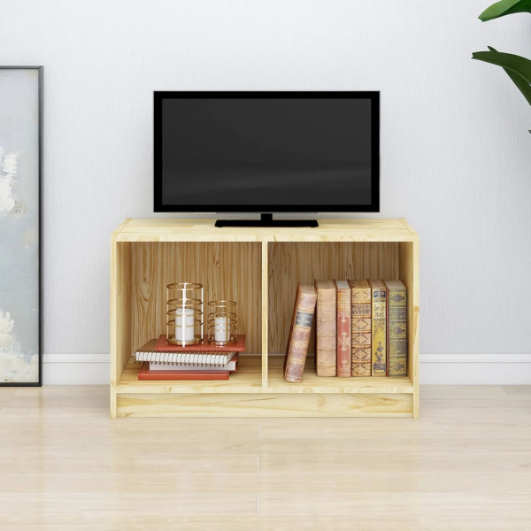 Móvel tv em madeira maciça de pinho 70x33x42 cm D
