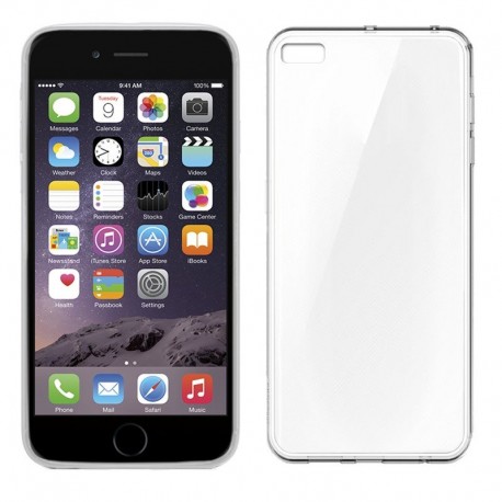 Funda Silicona iPhone 6 Plus / 6s Plus (Transparente) D