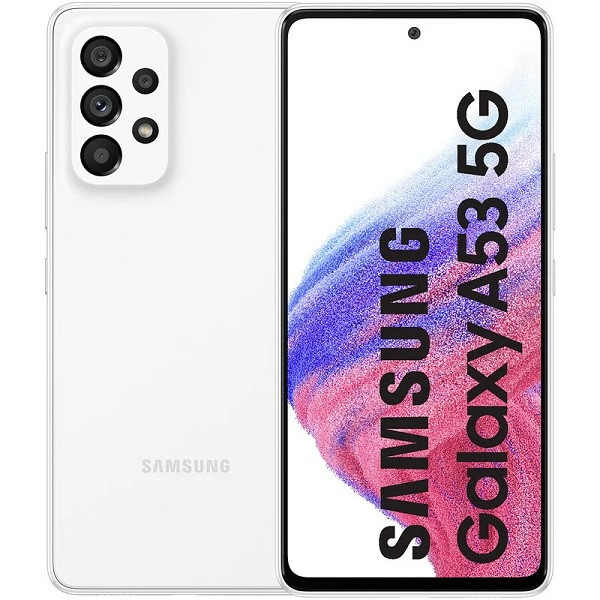 Samsung Galaxy A53 A536 5G dual sim 6GB RAM 128GB blanco D
