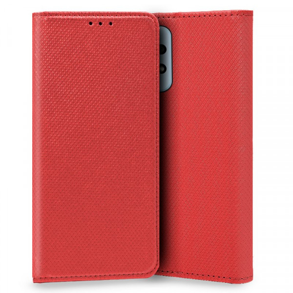 Fundação COOL Flip Cover para Samsung A135 Galaxy A13 4G Liso Vermelho D