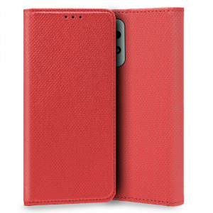 Fundação COOL Capa de Flip para Samsung A736 Galaxy A73 5G Lise vermelho D