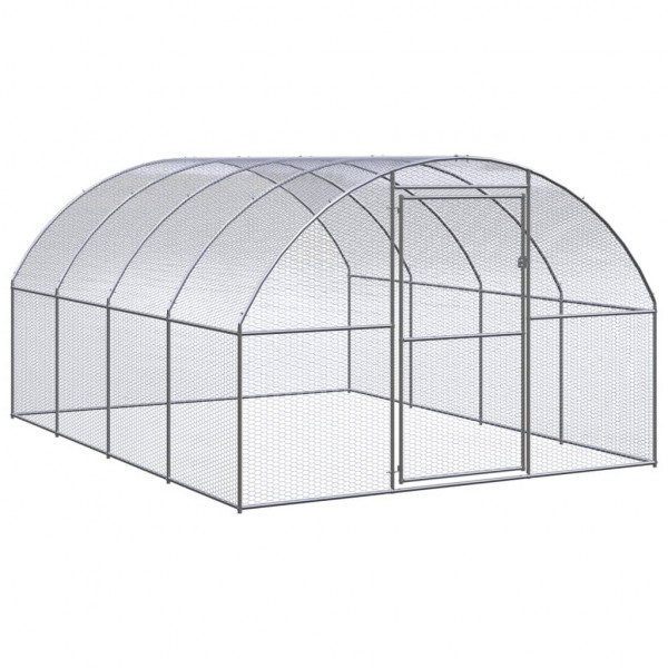 Cano de aço galvanizado exterior 3x4x2 m D