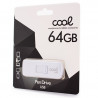 Pen Drive USB x64 GB 2.0 COOL Basic Blanco 2