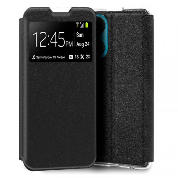 Funda COOL Flip Cover para Huawei Honor X7 Liso Negro D