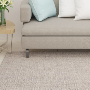 Alfombra de sisal natural color arena 80x250 cm D