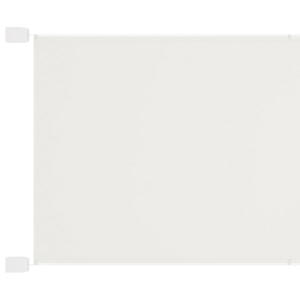 Toldão vertical branco de 100x270 cm de tecido oxford D