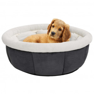 Cama para perros gris 50x50x22 cm D