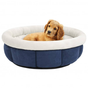 Cama para perros azul 59x59x24 cm D