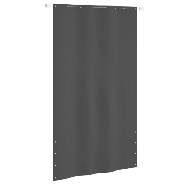 Toldo pantalla para balcón tela oxford gris antracita 140x240cm D