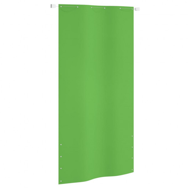 Toldo pantalla para balcón tela oxford verde claro 120x240 cm D