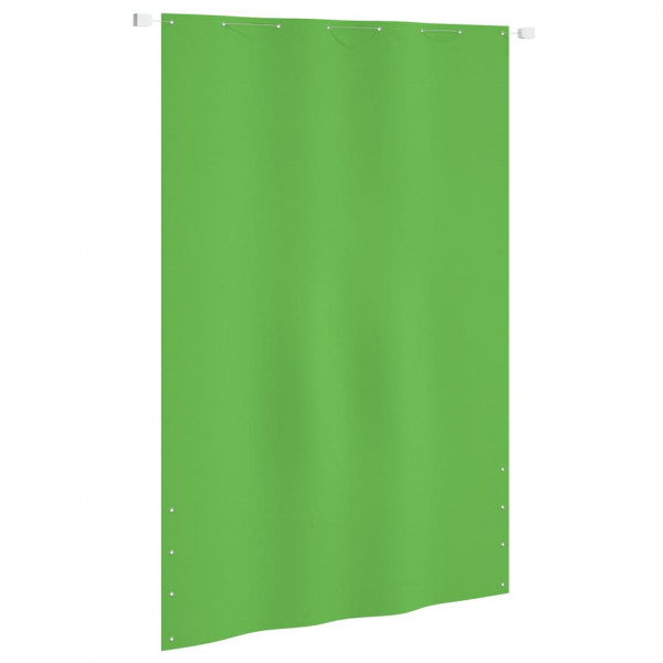 Toldo pantalla para balcón tela oxford verde claro 160x240 cm D