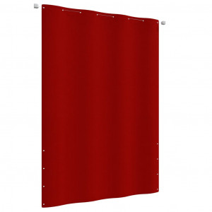 Toldo para balcón de tela oxford rojo 160x240 cm D