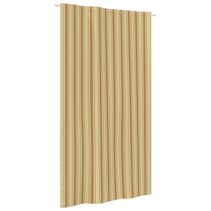 Toldo para balcón de tela oxford amarillo y naranja 140x240 cm D