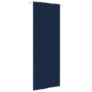 Toldo para balcón de tela oxford azul 80x240 cm D