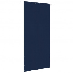 Toldo para balcão de tecido oxford azul 120x240 cm D