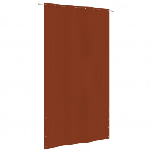 Toldo de tela para balcão de tecido Oxford terracota 160x240 cm D